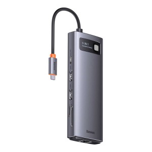 هاب 9 پورت باسئوس USB-C مدل WKWG060013